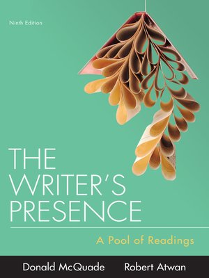 cover image of The Writer's Presence
